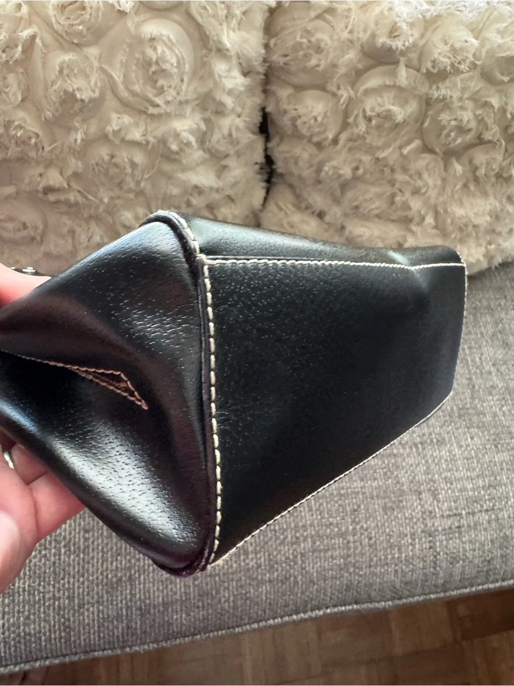 Kate Spade New York Black Leather Mini Satchel